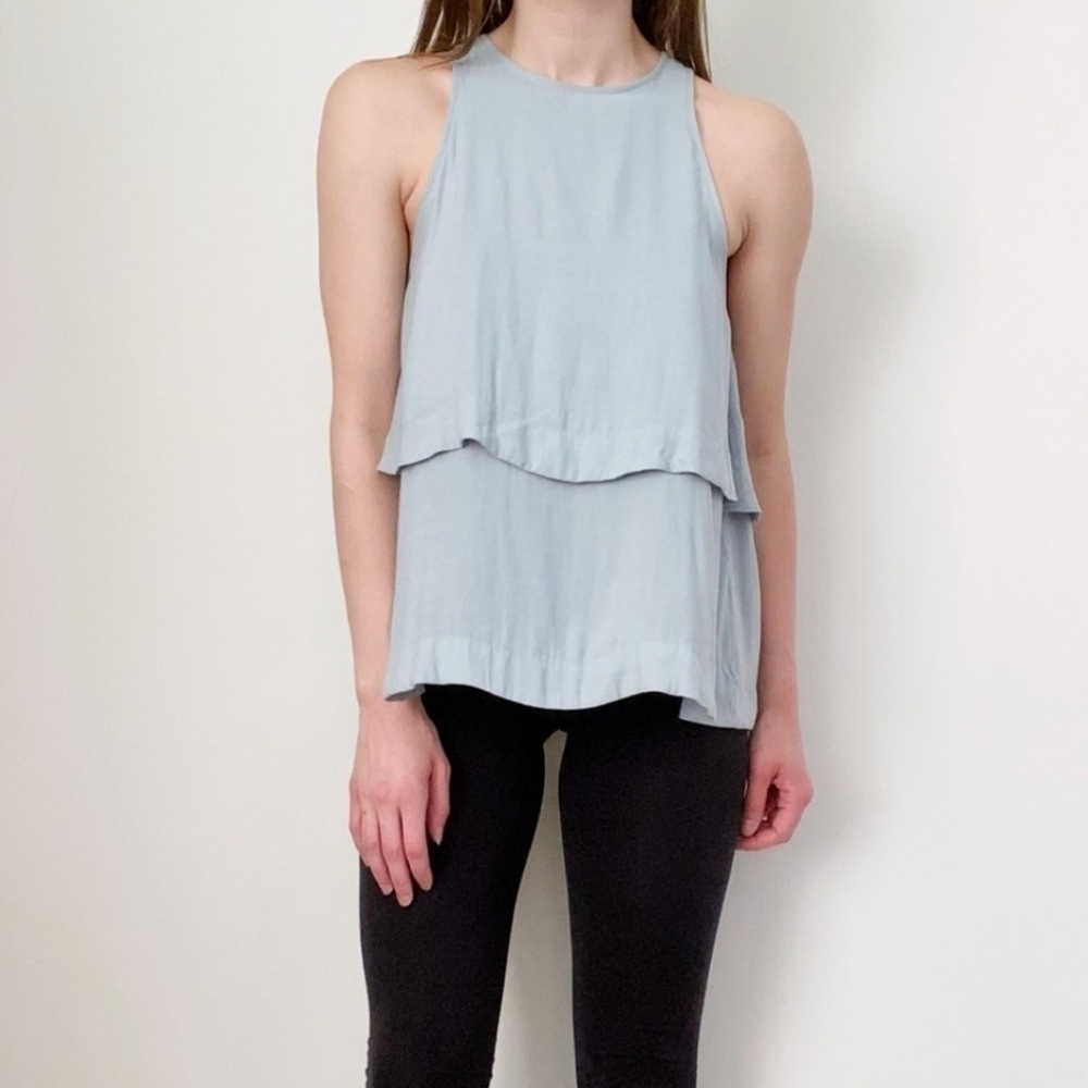 Free People Sleeveless Layered Top Size Women's Small